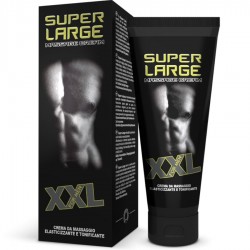 CREME DE MASSAGE ET ELASTIQUE SUPER LARGE XXL POUR PENIS 75 ML