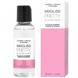 MIXGLIS PRETTY LUBRIFIANT SILICONE FLEUR DE CERISIER 50 ML
