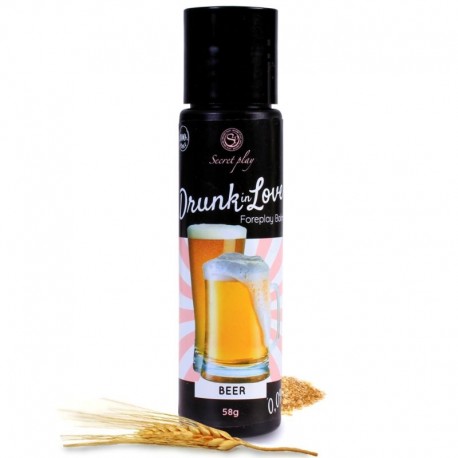 SECRETPLAY - DRUNK IN LOVE LUBRIFIANT BIÈRE 60 ML