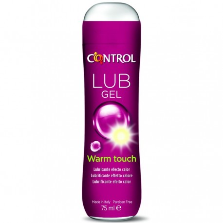 CONTROL - GEL LUBRIFIANT EFFET CHALEUR LUB 75 ML