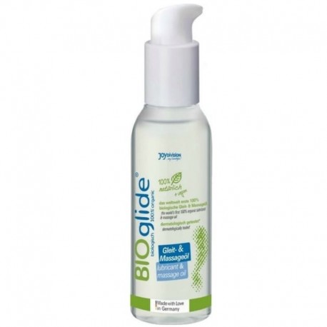 BIOGLIDE - LUBRIFIANT ET HUILE DE MASSAGE BIO 125 ML