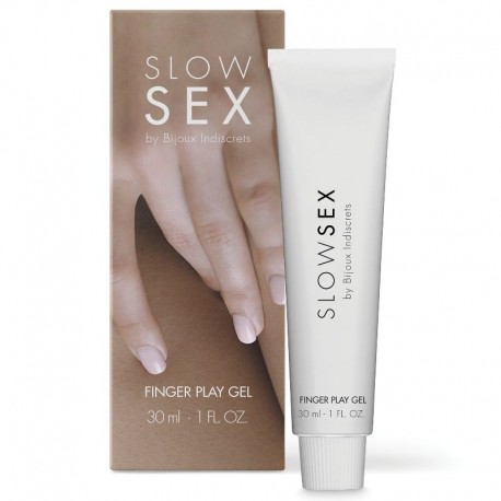 BIJOUX - GEL DE MASSAGE SEXE LENT AVEC DOIGTS 30 ML