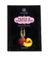 SECRETPLAY - PÊCHE VIN MOUSSEUX HUILE DE MASSAGE SACHET 10 ML