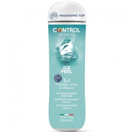 CONTROL - GEL 3 EN 1 SENSATION DE GLACE 200 ML