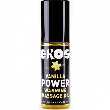 HUILE DE MASSAGE EROS POWER LINE - POWER WARMING 100 ML