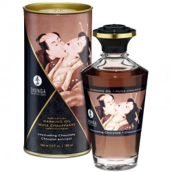 SHUNGA APHRODISIAQUE HUILE CHAUFFANTE CHOCOLAT 100 ML