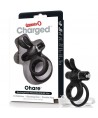 ANNEAU VIBRANT RECHARGEABLE SCREAMING O AVEC LAPIN - O HARE - NOIR