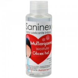 SANINEX MULTIORGASMIC FEMME GLICEX CHAUD 4 EN 1 100 ML