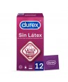 DUREX - PRÉSERVATIFS SANS LATEX 12 UNITÉS