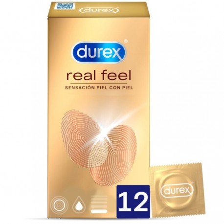 DUREX - REAL FEEL 12 UNITÉS