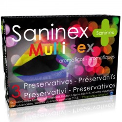SANINEX PRESERVATIFS PRESERVATIFS MULTISEXE 3 UNITÉS