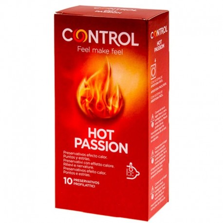 CONTROL - EFFET RÉCHAUFFANT HOT PASSION 10 UNITÉS