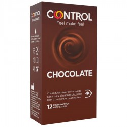 CONTROL - ADAPTA CHOCOLATE CONDOMS 12 UNITS