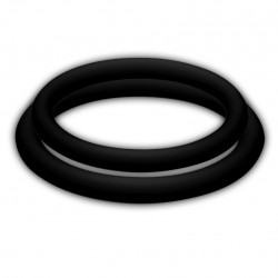 POTENZ DUO BAGUES NOIR - M