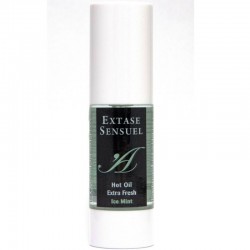 EXTASE SENSUAL - HUILE DE MASSAGE EFFET GLACE EXTRA FRAÎCHE 30 ML