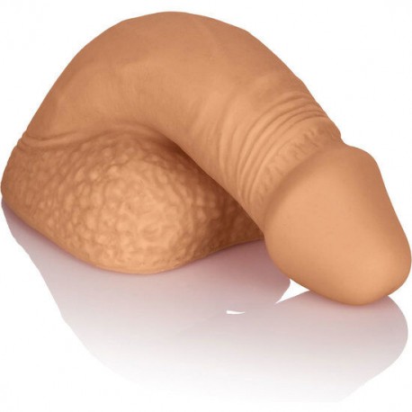 CALEX PENIS D'EMBALLAGE EN SILICONE 12.75CM CARAMEL
