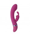 INTENSE - VIBRATEUR OSCILLANT SUSY SILICONE LAPIN ROSE