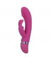 INTENSE - VIBRATEUR OSCILLANT SUSY SILICONE LAPIN ROSE