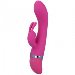 INTENSE - VIBRATEUR DE LUXE EN SILICONE ROSE HILARI