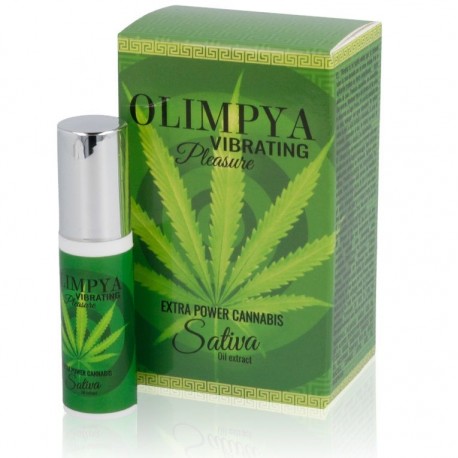 OLIMPYA - VIBRATING PLEASURE CANNABIS EXTRA SATIVA