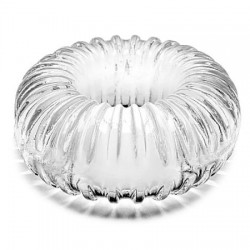 BAGUE CÔTELÉE PERFECT FIT TRANSPARENTE