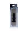 INTENSE - PLUG ANAL PIPO S SILICONE NOIR 9,8 CM