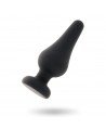 INTENSE - PLUG ANAL PIPO S SILICONE NOIR 9,8 CM