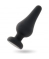 INTENSE - PLUG ANAL PIPO L SILICONE NOIR 13 CM