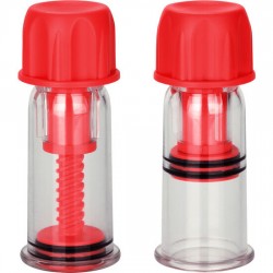 CALEXOTICS - VENTOUSES COLT ONDES STIMULANTES POUR LE TETON ROUGE