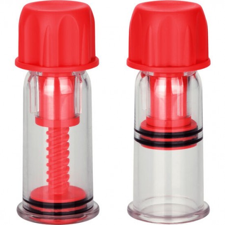 CALEXOTICS - VENTOUSES COLT ONDES STIMULANTES POUR LE TETON ROUGE
