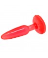 BAILE - PLUG ANAL ROUGE SOFT TOUCH 14.2 CM