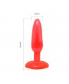 BAILE - PLUG ANAL ROUGE SOFT TOUCH 14.2 CM