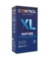 CONTROL - ADAPTA NATURE XL CONDOMS 12 UNITS