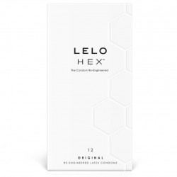 LELO HEX PRESERVATIVE BOX 12 UNITÉS