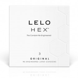 LELO HEX PRESERVATIVE BOX 3 UNITÉS