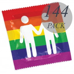PASANTE - PRÉSERVATIFS FORMAT GAY PRIDE 144 PACK