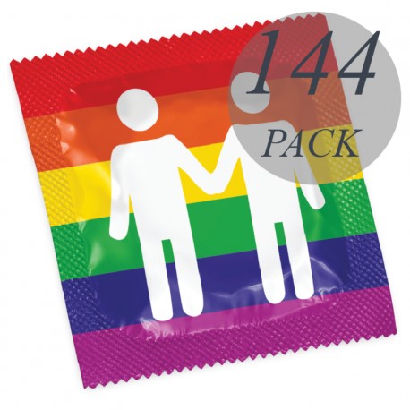 PASANTE - PRÉSERVATIFS FORMAT GAY PRIDE 144 PACK