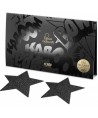 BIJOUX - INDISCRETS CAPUCHONS DE TAMELON NOIR STAR FLASH