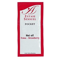 EXTASE SENSUAL - HUILE STIMULANTE DE FRAISE 10 ML