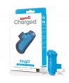 SCREAMING O FINGER VIBE RECHARGEABLE DOIGT O BLEU