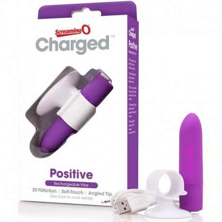 SCREAMING O MASSAGER RECHARGEABLE - POSITIF - VIOLET