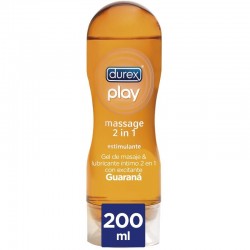 DUREX - PLAY 2-1 LUBRIFIANT DE MASSAGE ET STIMULANT 200 ML