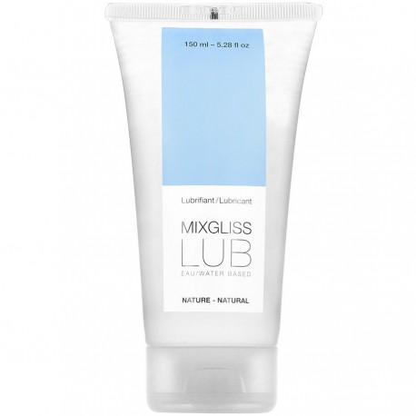 MIXGLISS - LUBRIFIANT NATUREL BASE D'EAU 150 ML