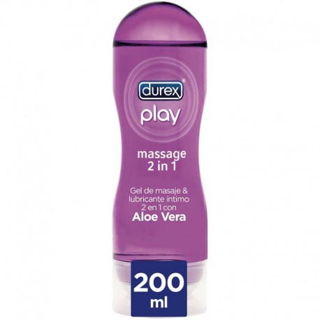 DUREX - PLAY 2-1 LUBRIFIANT INTIME ET MASSAGE À L'ALOE VERA