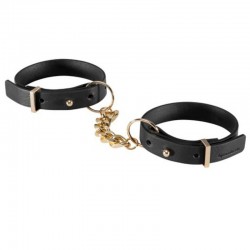 BIJOUX INDISCRETS - MENOTTES BRACELETS NOIR