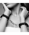 BIJOUX INDISCRETS - MENOTTES BRACELETS NOIR