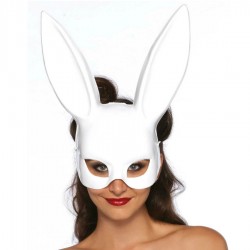 LEG AVENUE - MASQUERADE MASQUE DE LAPIN BLANC