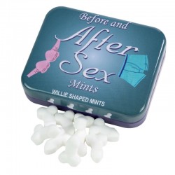 FORME DE PÉNIS SPENCER FLEETWOOD MENTHE CANDY POUR AVANT ET APRÈS LE SEXE