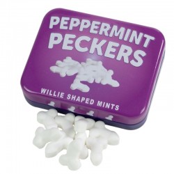 SPENCER FLEETWOOD PEPERMINT PECKERS WILLIE SHAPED MINTS