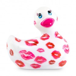 BIG TEASE TOYS - JE FRAPPE MON DUCKIE 2.0 ROMANCE (BLANC ET ROSE)